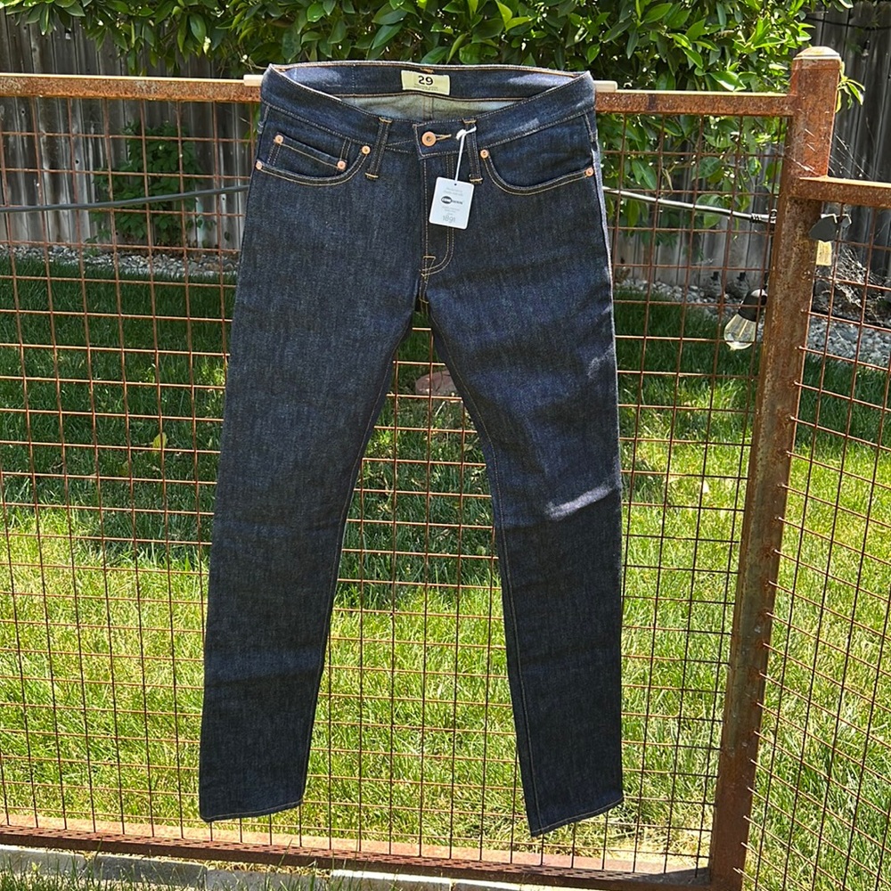 COPY - TELLASON STOCK new with tags slim taper fit 14oz